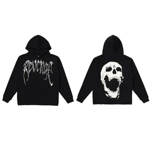 Revenge Hoodie option Keel black