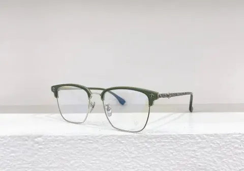 Chrome Hearts Sunglasses option through green silver