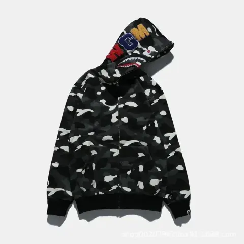 Bape Shark Hoodie option B8370 Spot