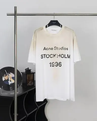 Acne Studios Grey T-Shirt option White