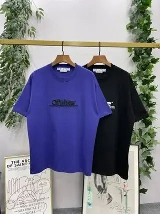 Off-White Scratch T-Shirt option Blue 14