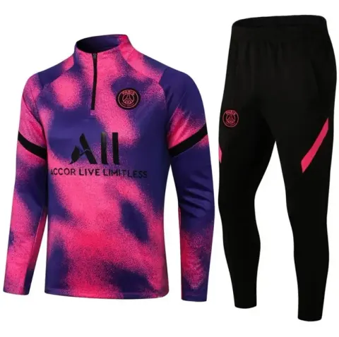 Football PSG Tracksuit option 2122 Paris Pink