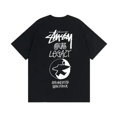 Stussy Tees option 966# black