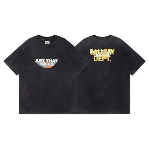 Gallery Dept TEES option G90 Washed Black