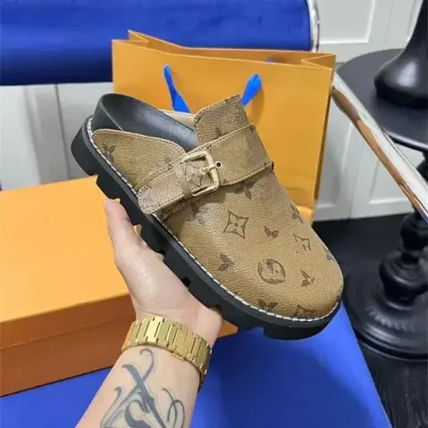 LV Cosy Cosy Shoes option CAMEL