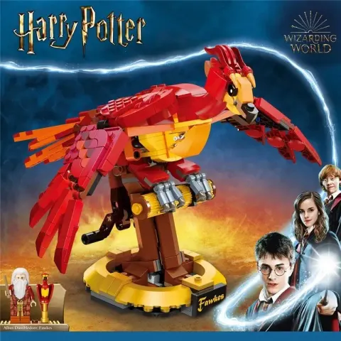 LEGO Hogwarts Castle option 99015 [597 granules] Phoenix Fox-approximately 600 grams