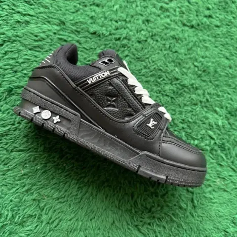 LV Trainers White Signature (Budget) option Black BLACK