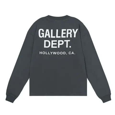 Gallery Dept Longsleeve Hoodie option dark grey