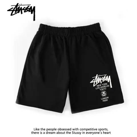 Stussy T-shirt option Black Swift Shorts]