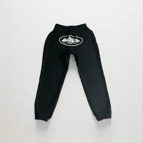 Corteiz Alcatraz Basic Black Pants option Black