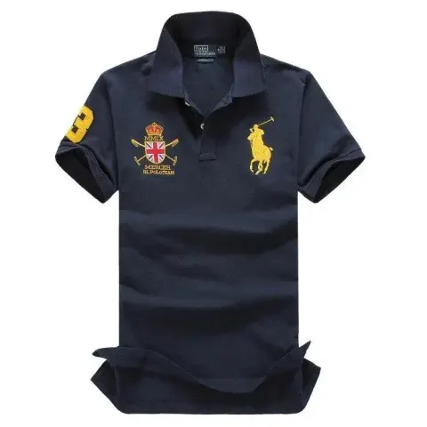Polo Shirts option royal blue