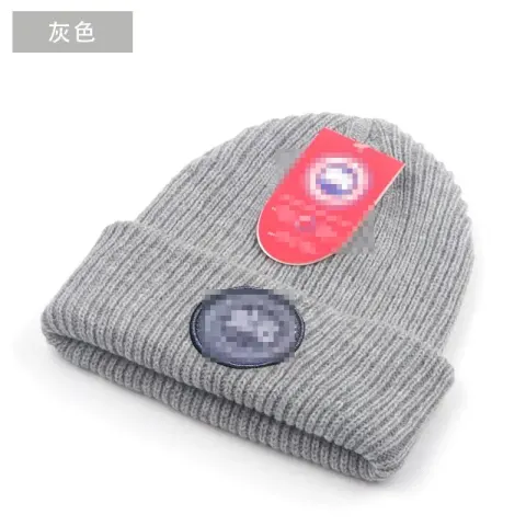 Canada Goose Beanie option Black Label-light gray