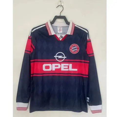 AC Milan Long Sleeve T-Shirt option Bayern Munich 97/99 Home Long Sleeve