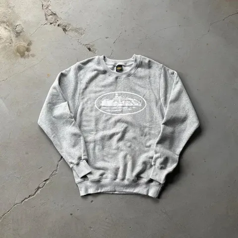 Corteiz Short option YL001/white printing/gray/sweater