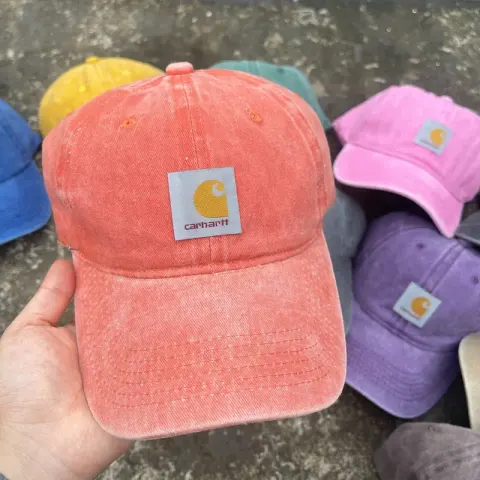 Carhartt Hat & Cap option Coral color