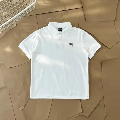 Stussy POLO option white