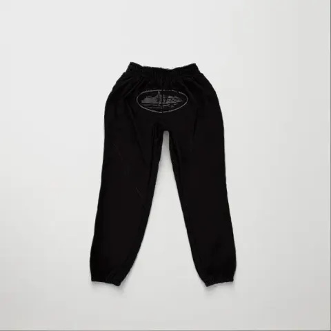 Corteiz Alcatraz Basic Black Pants option black black print