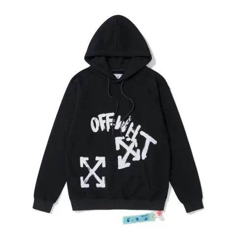 Off-White Hoodies option 872# black terry