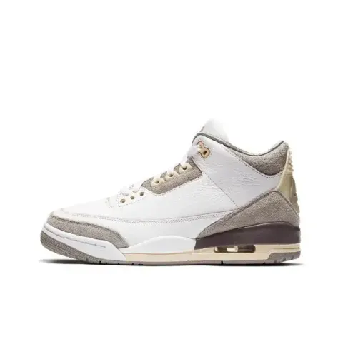 Budget Jordan 3 Shoes option rice white ash DH3434-110