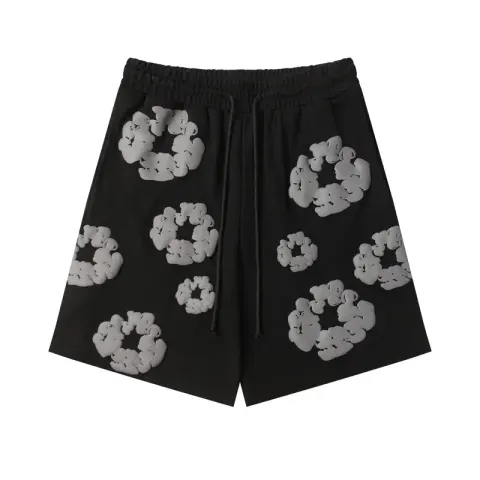 Denim Tears Shorts (Black & Grey) option Black Grey
