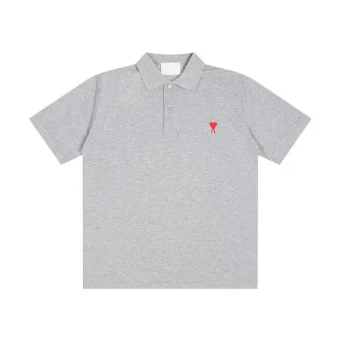 Ami Paris Polo option Grey -118#