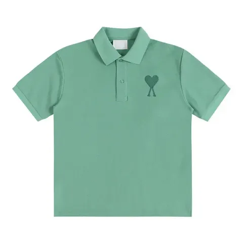 Ami Paris Polo option Apple Green -119#