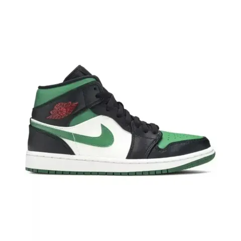 Jordan 1 Mid Shoes option Green Toe