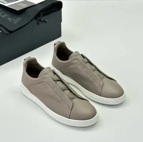 Zegna Triple Stitch Shoes option pale