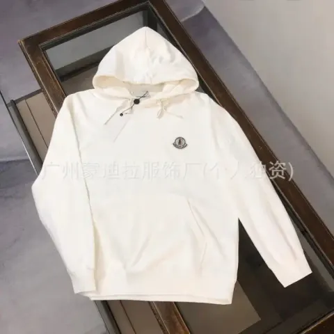 Moncler Hoodie option milky white