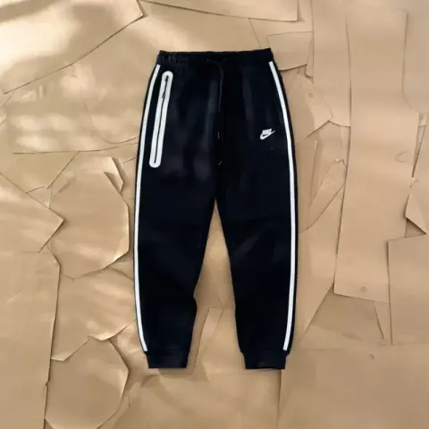 Reflective Tech Fleece Tracksuit option Black pants