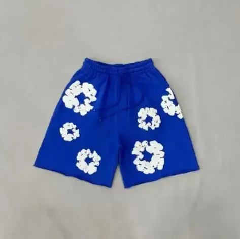 Denim Tears Shorts option DK060 Colorful blue/Shorts/High version