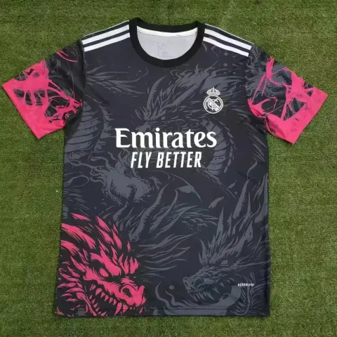JERSEYS option Real Madrid gray red special edition