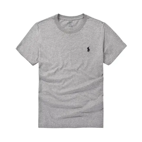 Polo Sport Round Neck T-Shirt option Small horse logo gray