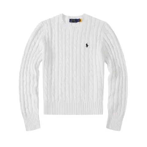 Ralph Lauren Sweater option Women's White Black Label