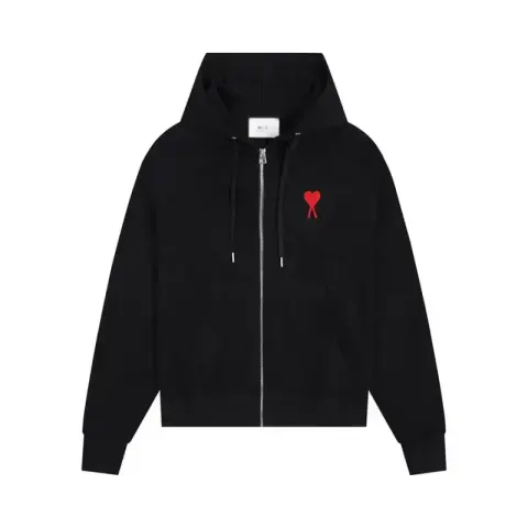 CDG Hearts Hoodie option Black -401#