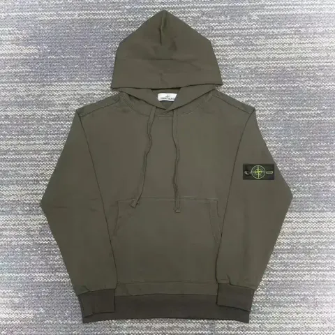 Stone Island Hoodie option Military green