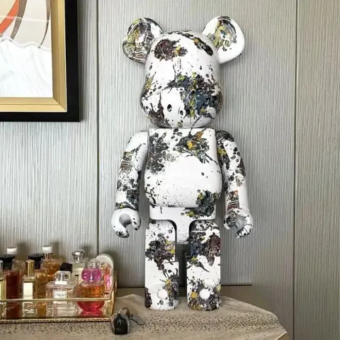 Unique Medium BearBrick option Splash ink