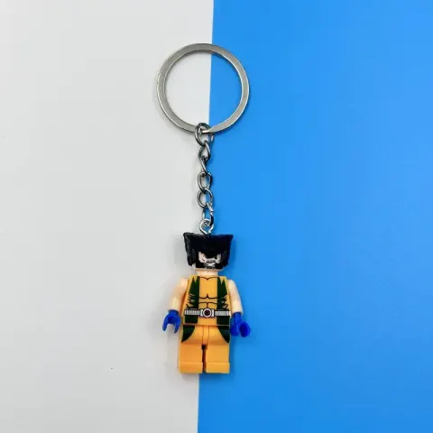 Lego Keychain Pendants option Wolverine