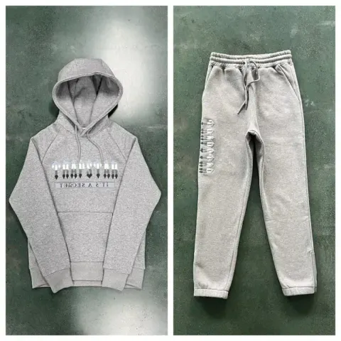 Trapstar Hoodie Set option grey