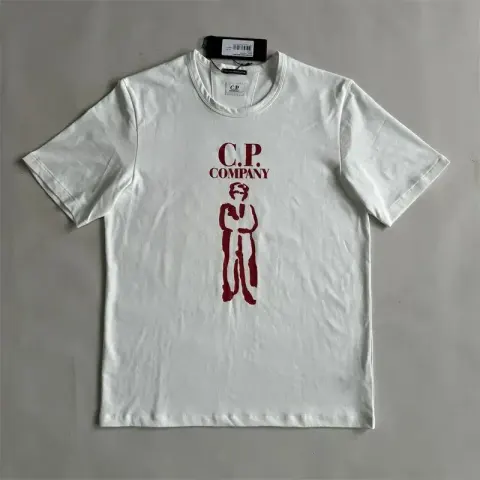 CP Company Tee option white