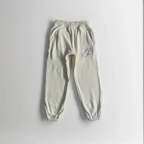 Corteiz Alcatraz Basic Black Pants option C star patch