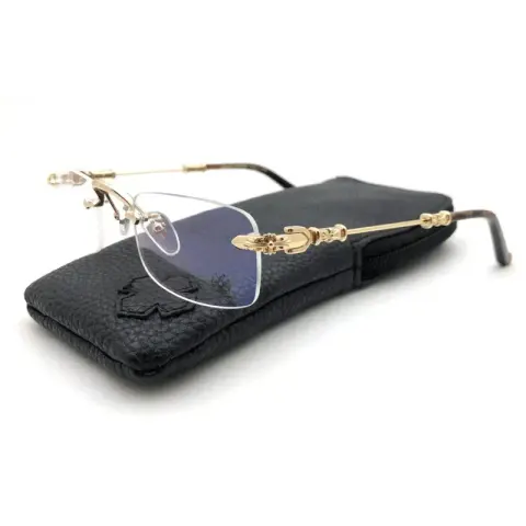 Chrome Hearts Sunglasses option Box Gold