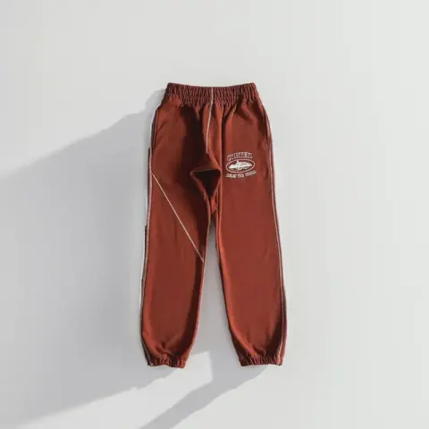 Corteiz Alcatraz Basic Black Pants option brown