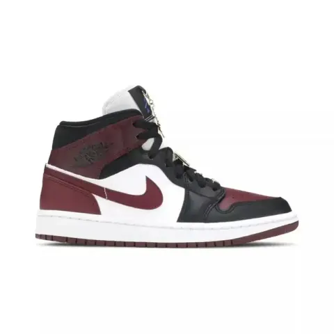 Jordan 1 Mid Shoes option SE Black Dark