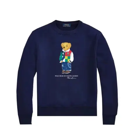Ralph Lauren Bear Hoodie option L003 BLUE