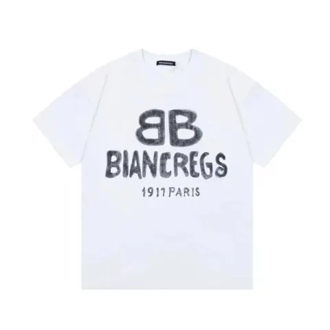 Balenciaga Tee (Black and White Colorway) option 13