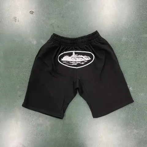 Corteiz Short option # C8809 black white print