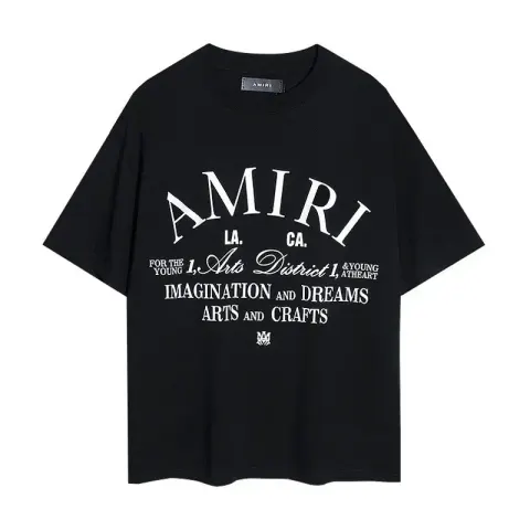 Amiri T-Shirts option 2015 black