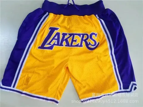 Just Don Shorts option Lakers Yellow