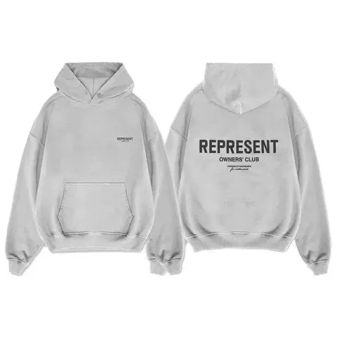 Represent Hoodie option Flower ash